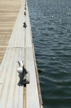 Floating dock Stock Photos