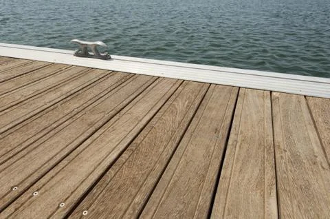 Floating dock Stock Photos