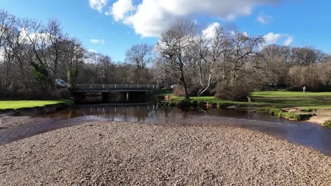 Floating Down the River Stock Footage 266170964