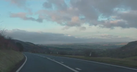 Floating down Road Stock-Footage 85642529