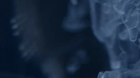 Floating Drips of White Liquid Substance in Water Stock Footage 115573768