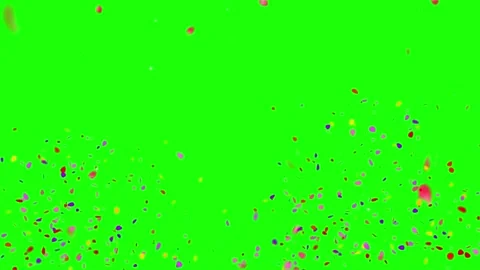 Floating Dust Particles and Exploding Debris Animation on Green Screen Chroma Ke 스톡 동영상 336662552