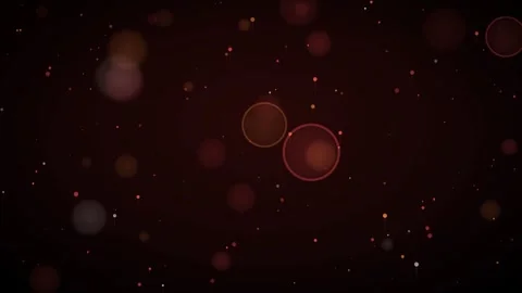 Floating dust particles and soft bokeh lights Stock Footage 339317105