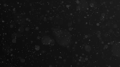 Floating Dust Particles on Dark Background, Seamless Loop Video stock 339046503