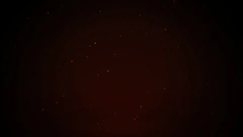 Floating Ember Particles Against a Dark Background Stock Footage 347629043