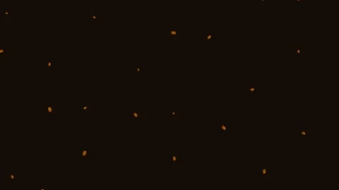 Floating ember particles drifting slowly against a deep black background 스톡 동영상 338310541
