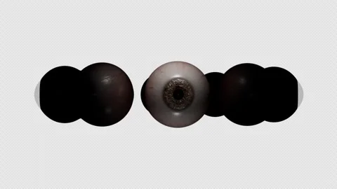 Floating Eyeballs  Seamless VJ Background 库存影片 313023240