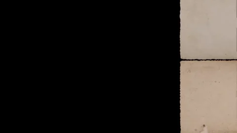 Floating figure through ink paper panels, seamless loop Stock Footage 346768814
