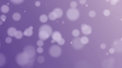 Floating Fuzzy White Bubbles Violet Motion Background Loop 1 Stock Footage 78174554