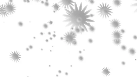 Floating gear shapes animation, gray color 스톡 동영상 282361052