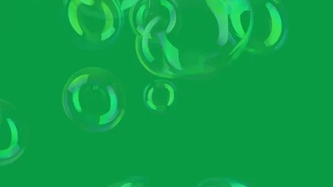 Floating ghosts green screen 4k (2) Stock Footage 290833256
