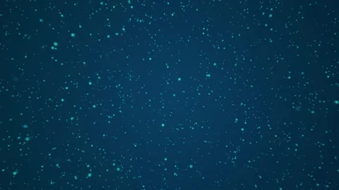 Floating Glowing Blue Particles Abstract Motion Graphic. Star animation Vídeos de archivo 331921199
