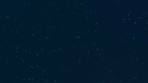 Floating Glowing Blue Particles Abstract Motion Graphic. Star animation Stock Footage 331921228
