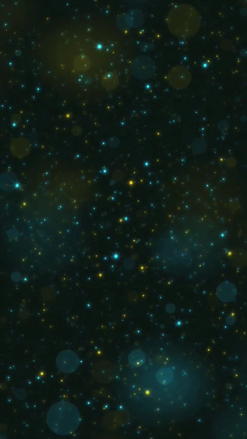 Floating glowing dots motion background, overlay for cinematic and dreamy effect Video stock 327220190
