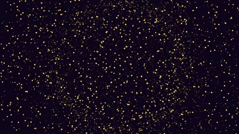 Floating gold dots on dark background abstract pattern design 스톡 동영상 321963939