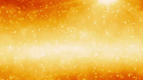 Floating Golden Particles Stock Footage 35239935