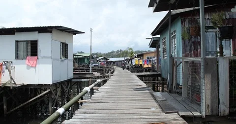 Floating House Video stock 100851816