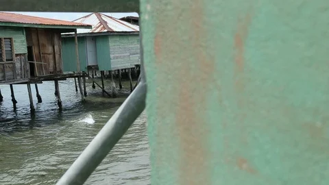 Floating House Stock Footage 100852333