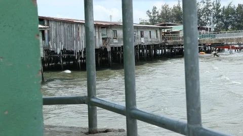 Floating House Stock-Footage 100852424