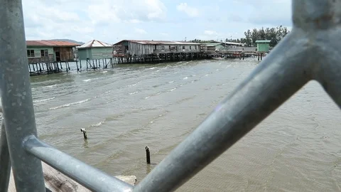 Floating House Stock Footage 100852464