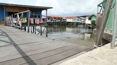 Floating House Stock-Footage 100852676