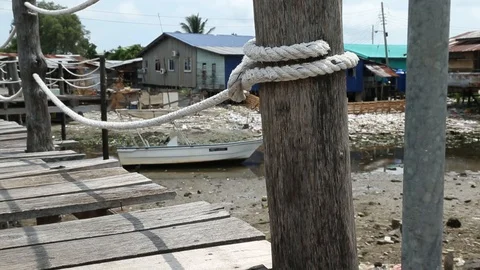 Floating House Video stock 100852761