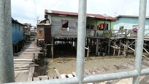 Floating House Video stock 100852879