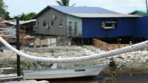 Floating House Video stock 100852884