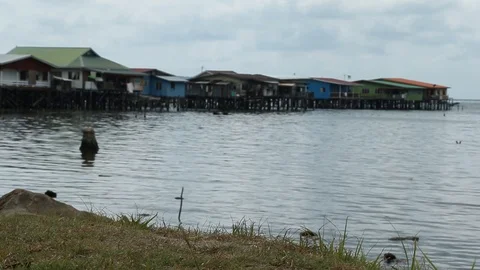 Floating House Video stock 100852999