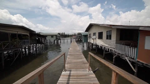 Floating House Video stock 100853306