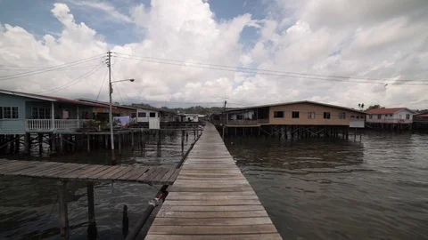 Floating House Video stock 100853750