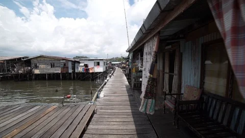 Floating House Video stock 100854174