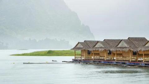 Floating house Stock Photos