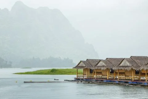 Floating house Stock Photos