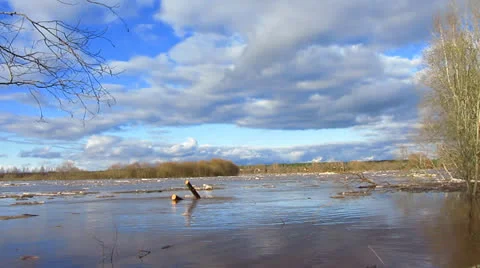 Floating of ice Video stock 22774691