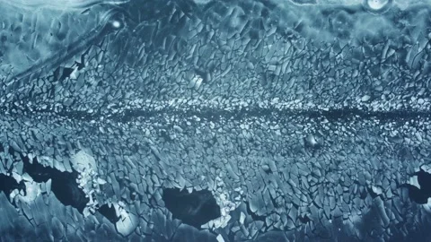 Floating ice at river Stock Footage 226914464