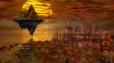 Floating Island Stock Footage 671564