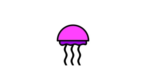 Floating Jellyfish Stock Footage 335815422