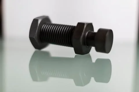 Floating Joint bolt and nut Stock Photos
