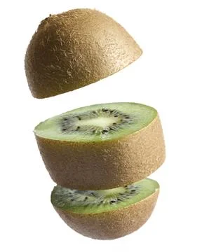 "Floating Kiwi – A Fresh Perspective" Stock Photos