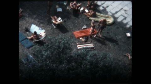 Floating on Lake 1965 Stock Footage 150175376