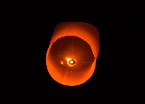 Floating lantern Festiva. Photos