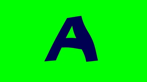 Floating letters A to G Stock-Footage 997222