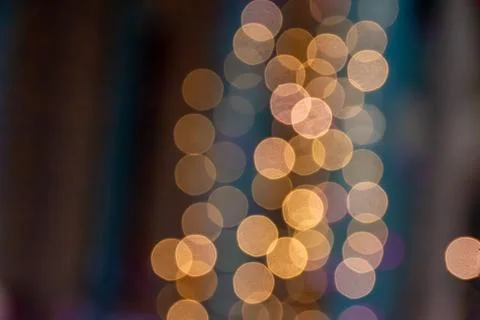 Floating light circles for wellness visuals - symbolizing inner peace, joy and Stock Photos