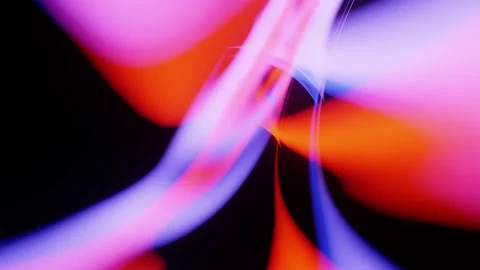 Floating Lines 4K Stock Footage 153970820