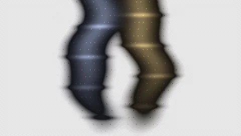 Floating Luminous Dust Particle Background with Blue and Видео 341697092