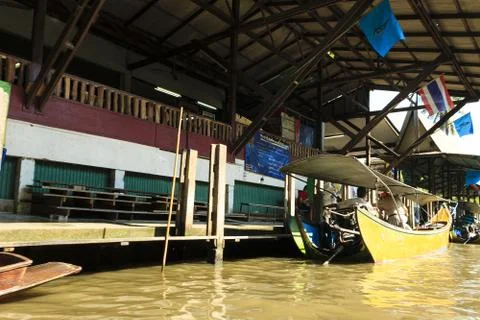 Floating market Stock Photos