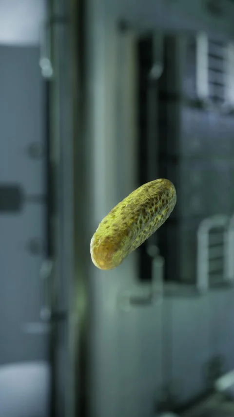Floating object observed in a laboratory environment during testing Stock Footage 334726535