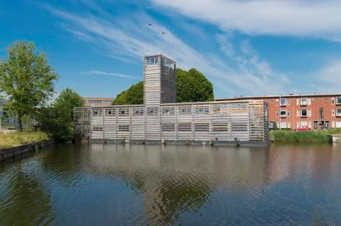 Floating office Stock Photos