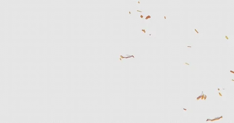 Floating Orange Embers with Cinematic Light Effect 库存影片 336839438
